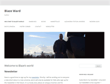 Tablet Screenshot of blazeward.com
